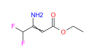 3-氨基-4,4-二氟-2-丁酸乙酯<br>Ethyl 3-amino-4,4-difluorobut-2-enoate